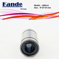 LM8UU Linear Bearings 8x15x24mm 10pcs – Kande Bearings Linear Bearing Richie's Default Title