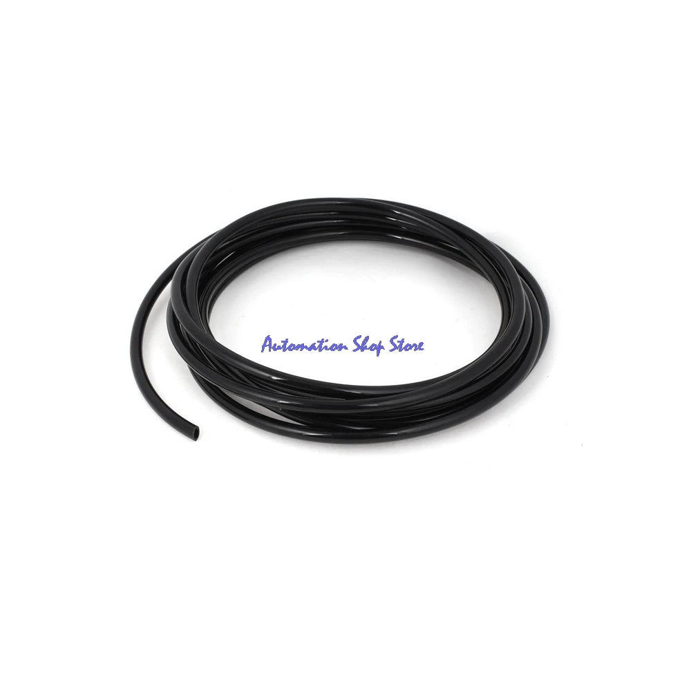 PU Pneumatic Air Tubing 8mm OD x 5mm ID Flexible Hose 5m Pneumatic Air Tubing Richie's black