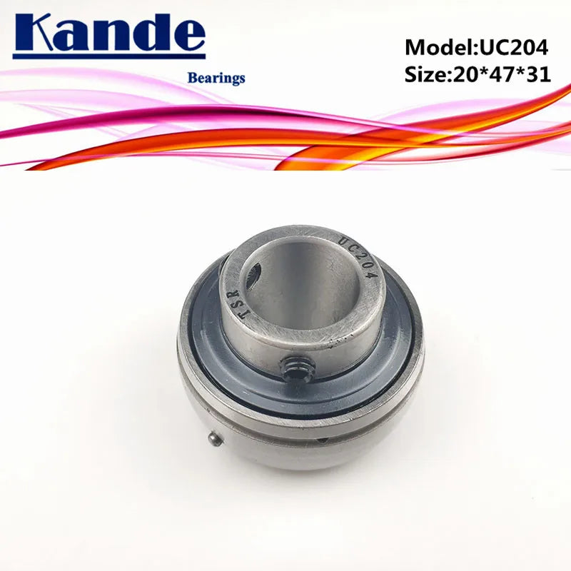 UC204 / UC204-12 Pillow Block Spherical Bearing 20×47×31mm Pillow Block Bearing Richie's