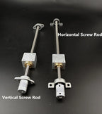 T8 304 Stainless Steel Lead Screw 8mm OD – Horizontal or Vertical Lead Screw Rod Richie's Vertical 400mm