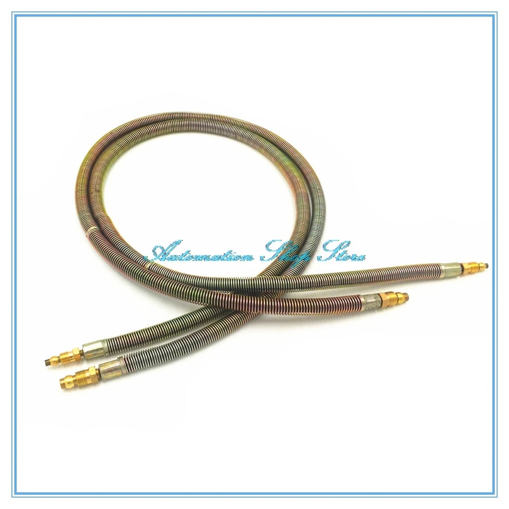 Wire Woven Spring Sheath Hose – High-Temp Lubricating Oil Tube Machine Hose Sheath Richie's 0.8M Length 4mm