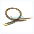 Wire Woven Spring Sheath Hose – High-Temp Lubricating Oil Tube Machine Hose Sheath Richie's 0.8M Length 4mm