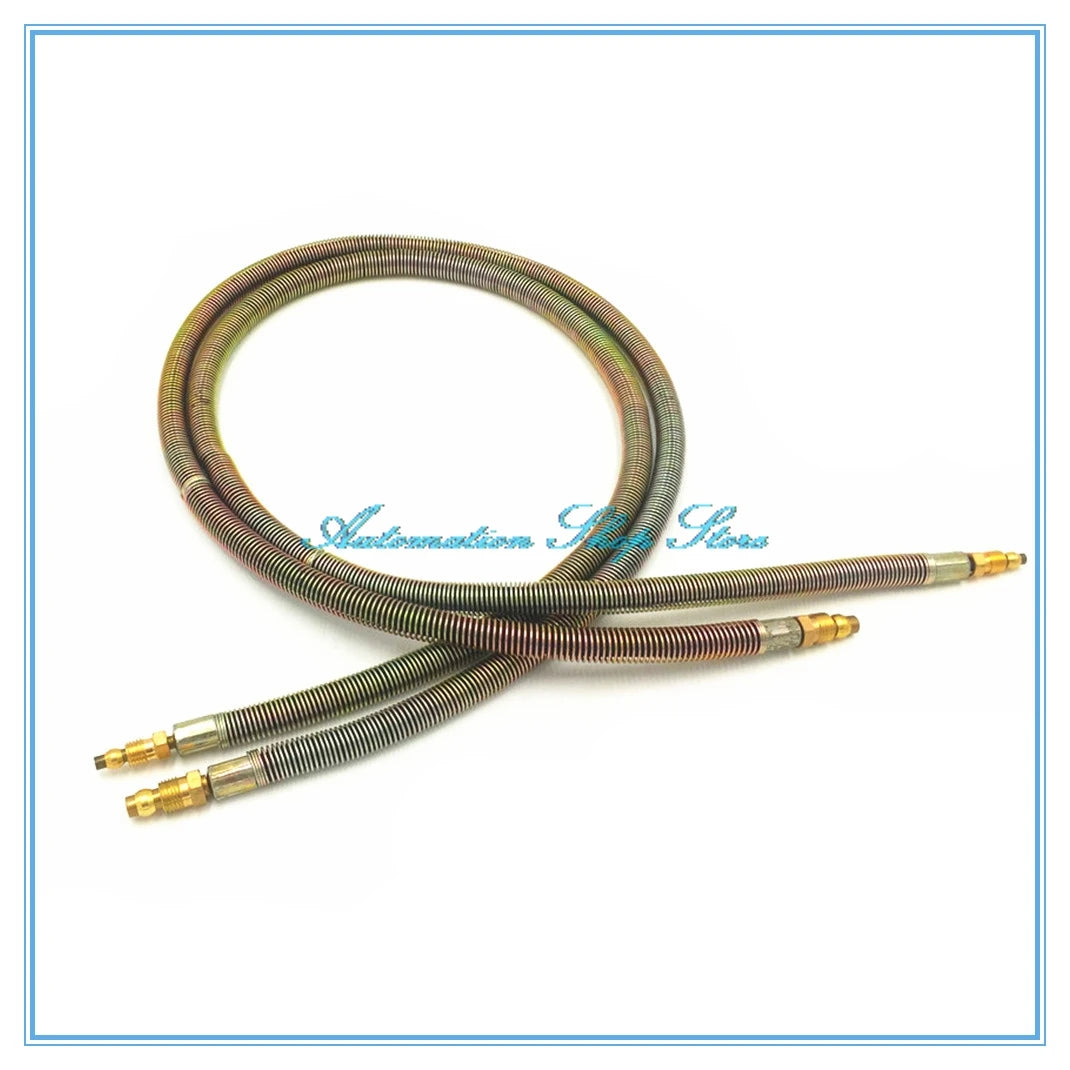 Wire Woven Spring Sheath Hose – High-Temp Lubricating Oil Tube Machine Hose Sheath Richie's 0.8M Length 4mm