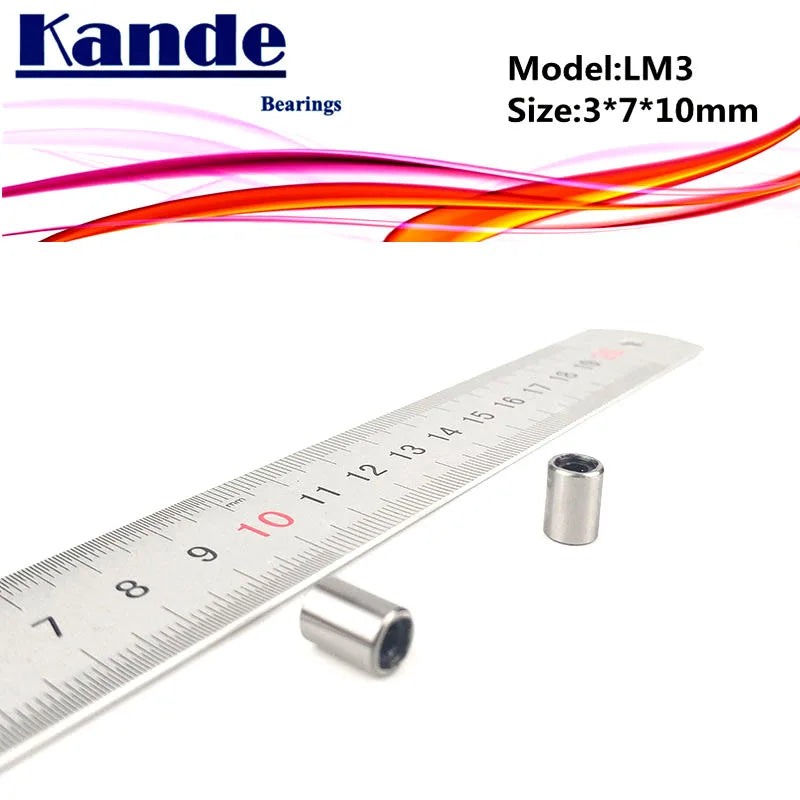 LM3UU Linear Bearing 3x7x10mm for 3D Printers | Kande Linear Bearing Richie's