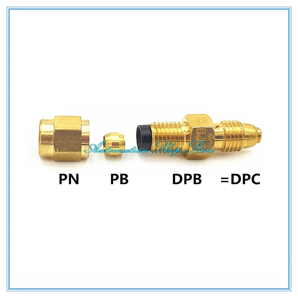 DPC One-Way Valve Distributor Gauge – CNC Oil Pump Tube Fitting CNC Tube Fitting Richie's
