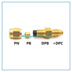 DPC One-Way Valve Distributor Gauge – CNC Oil Pump Tube Fitting CNC Tube Fitting Richie's