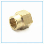 BSP Female x Female Brass Hex Coupling – 1/8 to 3/4 Inch Brass Pipe Fitting Richie's
