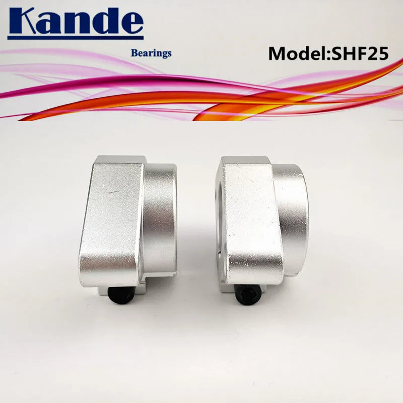Kande SHF25 25mm Shaft Support Bearings for CNC & 3D Printers 2pcs Shaft Support Bearing Richie's