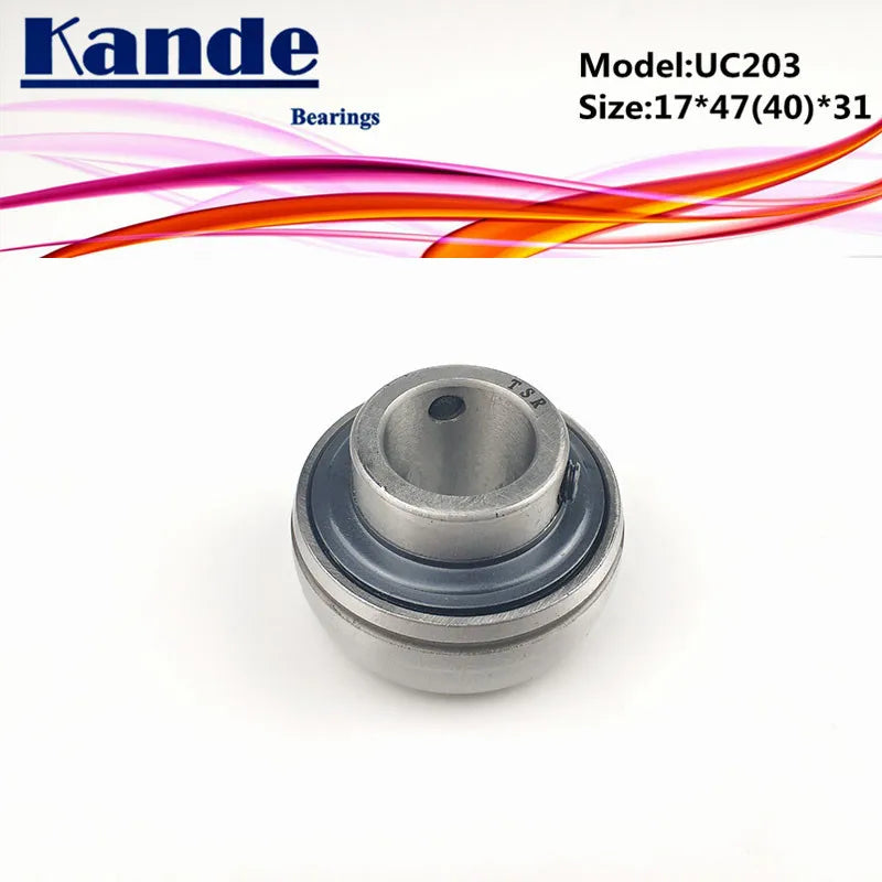 UC203 Pillow Block Spherical Bearing 17mm – Kande Bearings Pillow Block Bearing Richie's