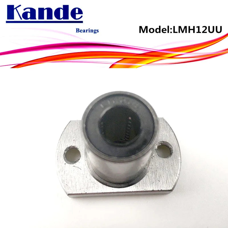 LMH12UU Round Flange Linear Ball Bearing 12mm – 3D Printer Linear Ball Bearing Richie's