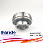 UC207 Pillow Block Bearing 35mm Bore | Kande Bearings UC207 Series Pillow Block Bearing Richie's
