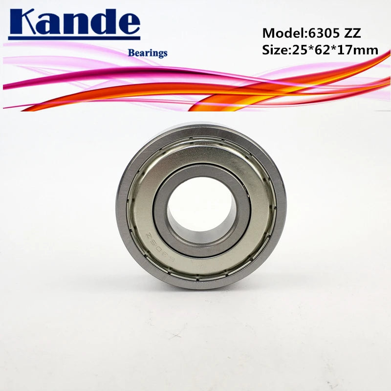 6305ZZ Deep Groove Ball Bearing 25x62x17mm ABEC-5 | 2pcs Ball Bearing Richie's