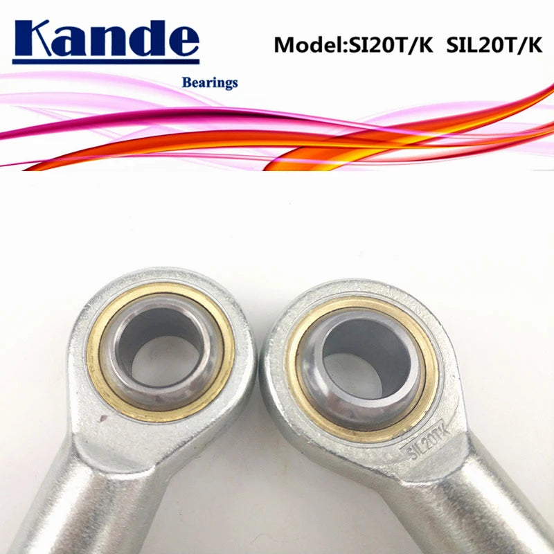 Kande Bearings M20 Rod End Bearing PHSA20 PHSAL20 SI20T/K Rod End Bearing Richie's