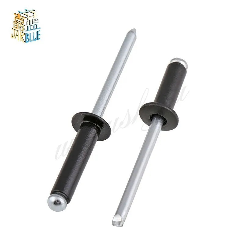 M5 Black Aluminium Blind Pop Rivets 50/100pcs – 8 to 30mm Blind Pop Rivets Richie's