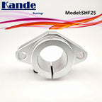Kande SHF25 25mm Shaft Support Bearings for CNC & 3D Printers 2pcs Shaft Support Bearing Richie's