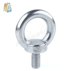 DIN580 304 Stainless Steel Eye Bolts M3–M12 Marine Lifting Screws Stainless Eye Bolt Richie's