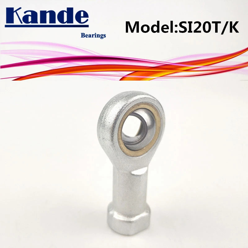 Kande Bearings M20 Rod End Bearing PHSA20 PHSAL20 SI20T/K Rod End Bearing Richie's Right-hand thread