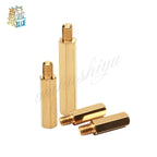 100pcs M3 Hex Brass Standoff Spacers Male to Female Pillar Screws Brass Standoff Spacers Richie's