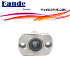 LMH12UU Round Flange Linear Ball Bearing 12mm – 3D Printer Linear Ball Bearing Richie's