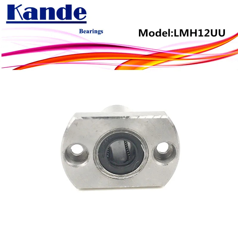 LMH12UU Round Flange Linear Ball Bearing 12mm – 3D Printer Linear Ball Bearing Richie's