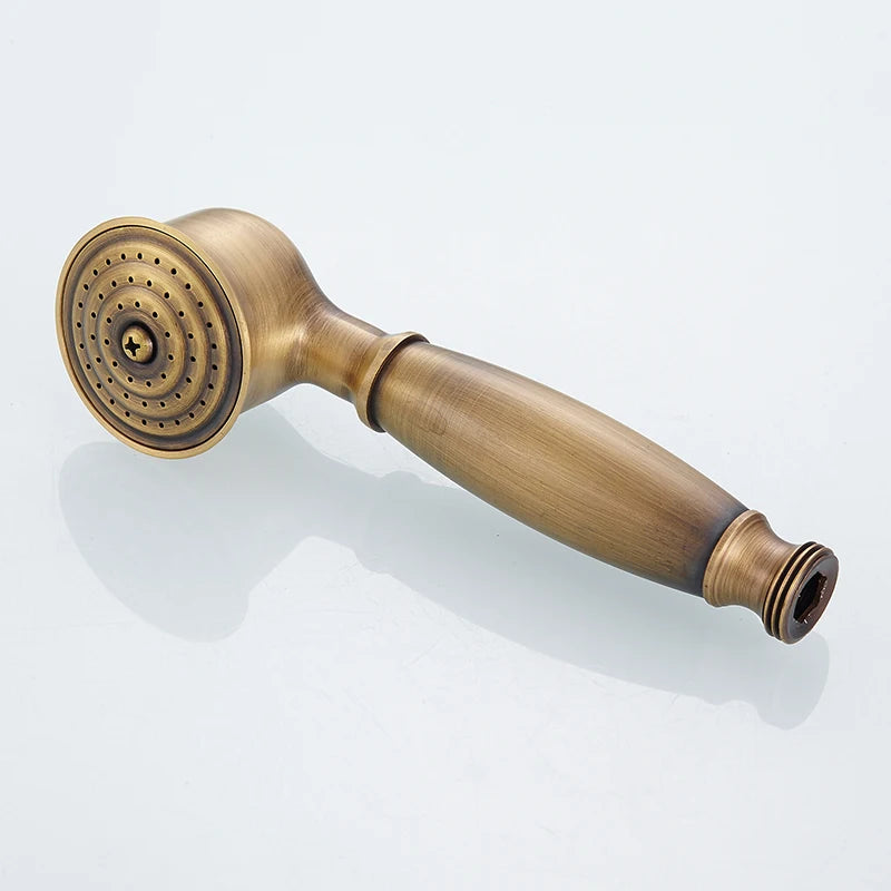 Copper Rain Hand Shower Head Set with Hose & Wall Holder Shower Head Set Richie's