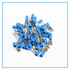 100pcs FDD2-250 Female Insulated Crimp Terminals Blue 16-14 AWG Crimp Terminals Richie's Default Title