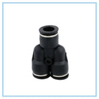 3-Way Y Shape Push-In Pneumatic Fitting 4–12mm OD Hose Connector Pneumatic Tube Fitting Richie's
