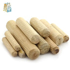 M6 M8 M10 Fluted Wooden Dowel Pins – Furniture & Cabinet Set Wooden Dowel Pins Richie's 6x30mm 50Pcs