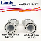 Kande Bearings M20 Rod End Bearing PHSA20 PHSAL20 SI20T/K Rod End Bearing Richie's