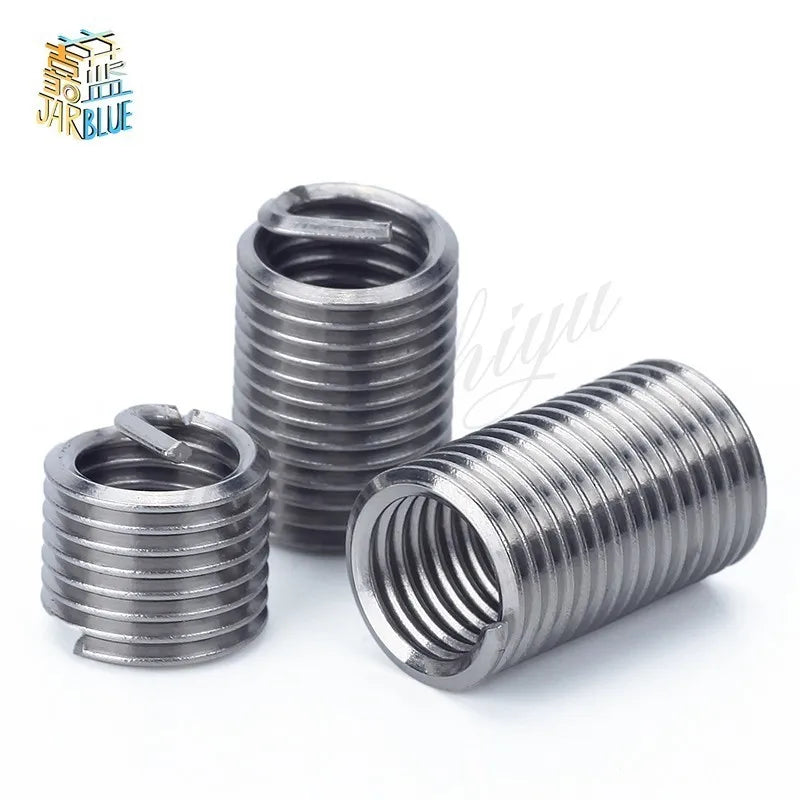 M7–M11 304 Stainless Steel Wire Thread Insert Screw Sleeve 20–50pcs Wire Thread Insert Richie's M9x1.5x1.5D 40pcs
