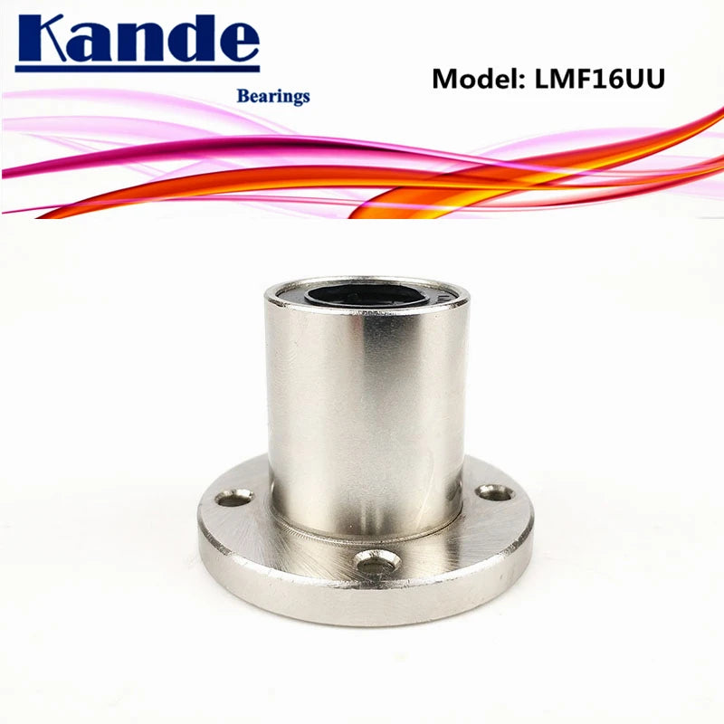LMF16UU Round Flange Linear Ball Bearing 16mm – 2pcs Linear Ball Bearing Richie's