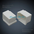 White Plastic Solenoid Valve Cover – Water Valve Lid Valve Cover Lid Richie's Default Title