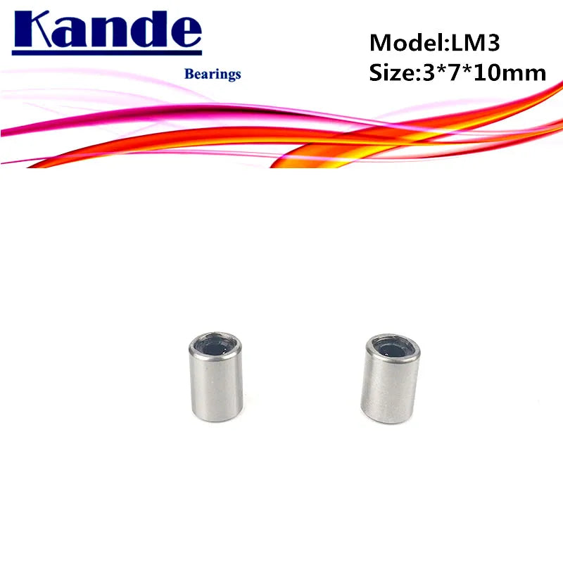 LM3UU Linear Bearing 3x7x10mm for 3D Printers | Kande Linear Bearing Richie's