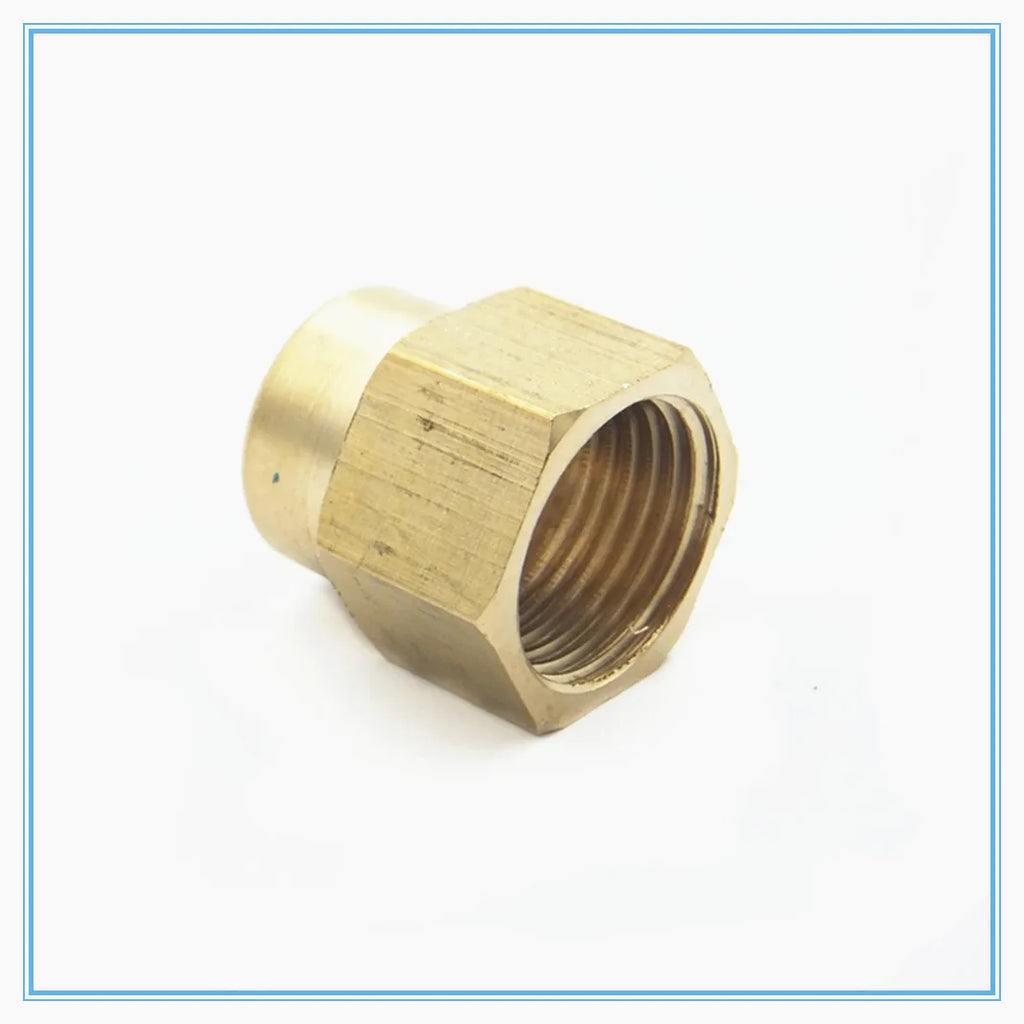 BSP Female x Female Brass Hex Coupling – 1/8 to 3/4 Inch Brass Pipe Fitting Richie's