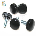 10pcs Black Plastic Knurled Thumb Screws M3 M4 Hand Tighten Knobs Thumb Screw Knobs Richie's
