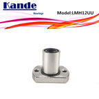 LMH12UU Round Flange Linear Ball Bearing 12mm – 3D Printer Linear Ball Bearing Richie's
