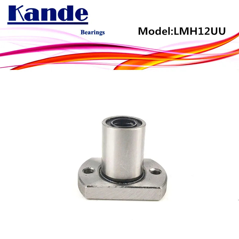 LMH12UU Round Flange Linear Ball Bearing 12mm – 3D Printer Linear Ball Bearing Richie's