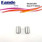 LM3UU Linear Bearing 3x7x10mm for 3D Printers | Kande Linear Bearing Richie's