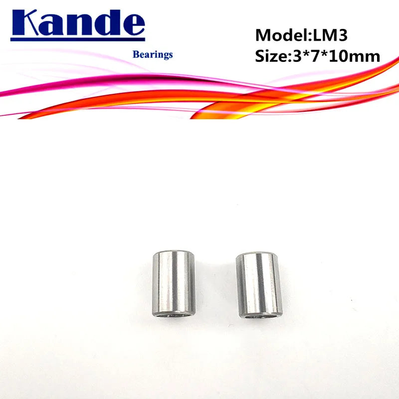 LM3UU Linear Bearing 3x7x10mm for 3D Printers | Kande Linear Bearing Richie's