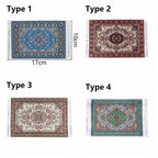 Miniature Turkish Style Dollhouse Carpet – Mini Woven Rug Dollhouse Miniature Rug Richie's