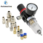 AFR2000 Pneumatic Filter Regulator 1/4" with Pressure Gauge Pneumatic Filter Regulator Richie's