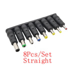 DC Power Jack Adapter Set 5.5x2.1mm Female to Multi Male Tips DC Power Adapter Richie's B 8Pcs