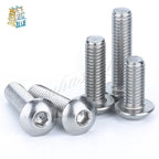 ISO7380 304 SS Hex Socket Button Head Screws M2–M8 | JARBLUE Machine Screws Richie's
