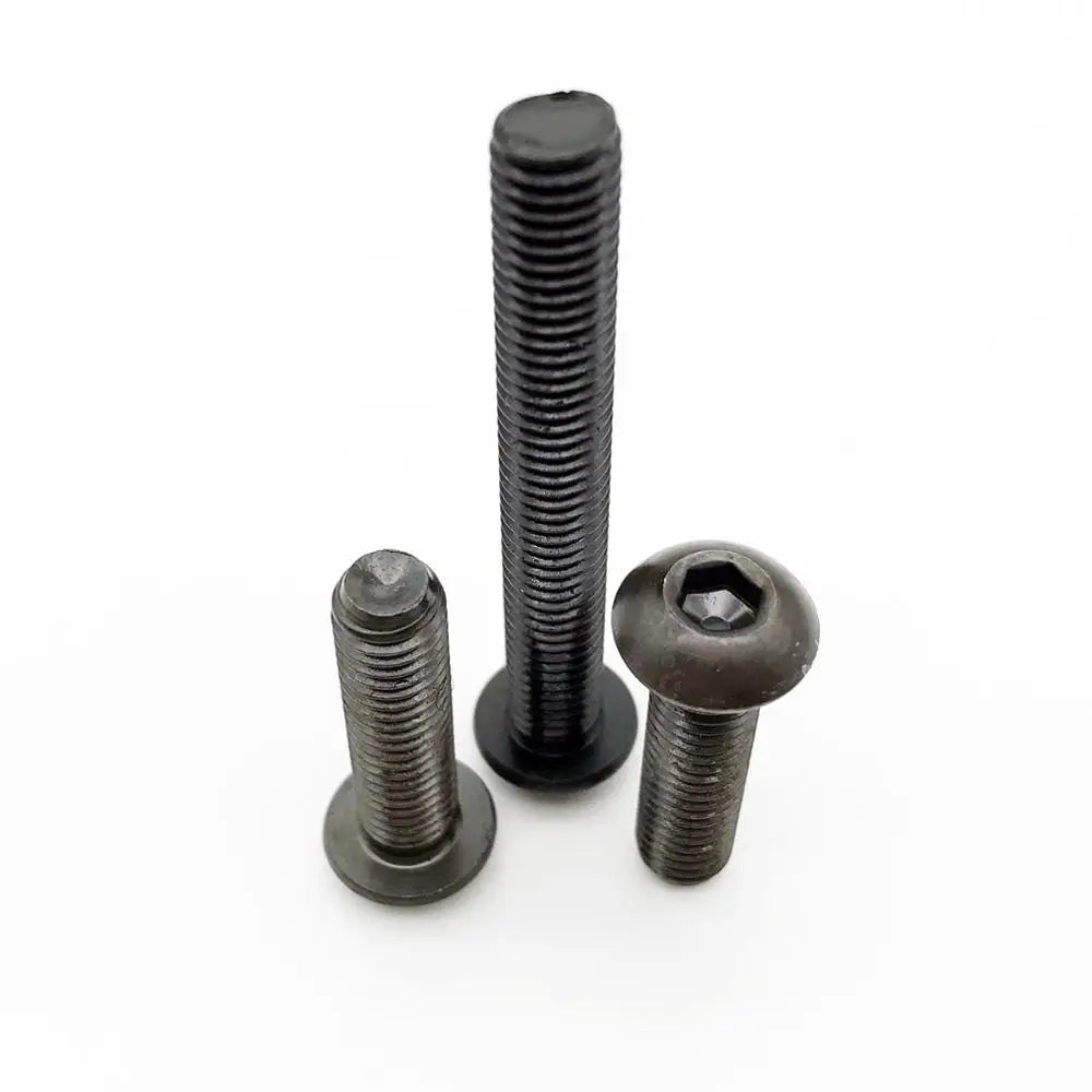 M2–M8 ISO 7380 Stainless Steel Hex Socket Button Head Screws Machine Screws Richie's 10 9 class steel M8 5PCS 25mm