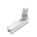 2pcs 2020 Aluminum Extrusion Linear Rail Profile for CNC 3D Printer Aluminum Extrusion Profile Richie's 700mm