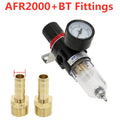 AFR2000 Pneumatic Filter Regulator 1/4" with Pressure Gauge Pneumatic Filter Regulator Richie's AFR2000-Brass-BT 6MM China Mainland