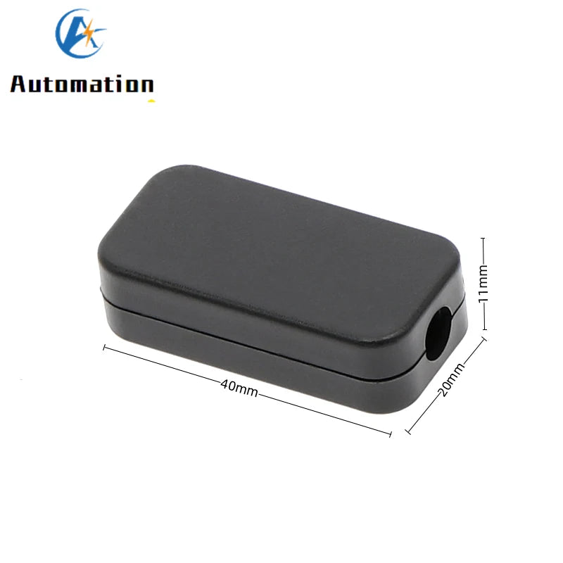 ABS Plastic Electronic Project Box Enclosure 40x20mm Junction Box Electronic Enclosure Box Richie's