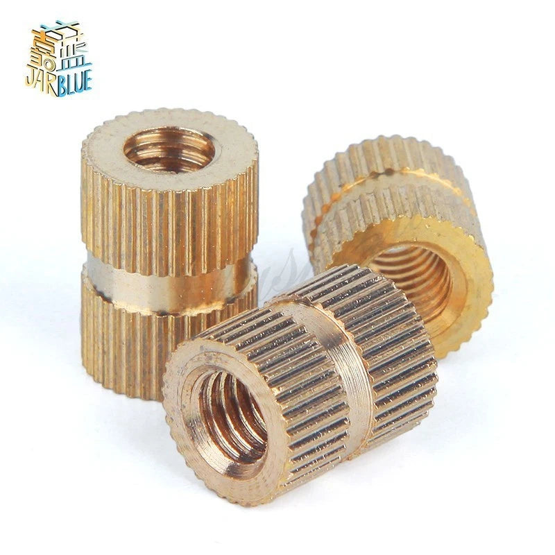 Brass Knurled Thread Insert Nuts M2–M8 | Injection Molding Brass Insert Nuts Richie's