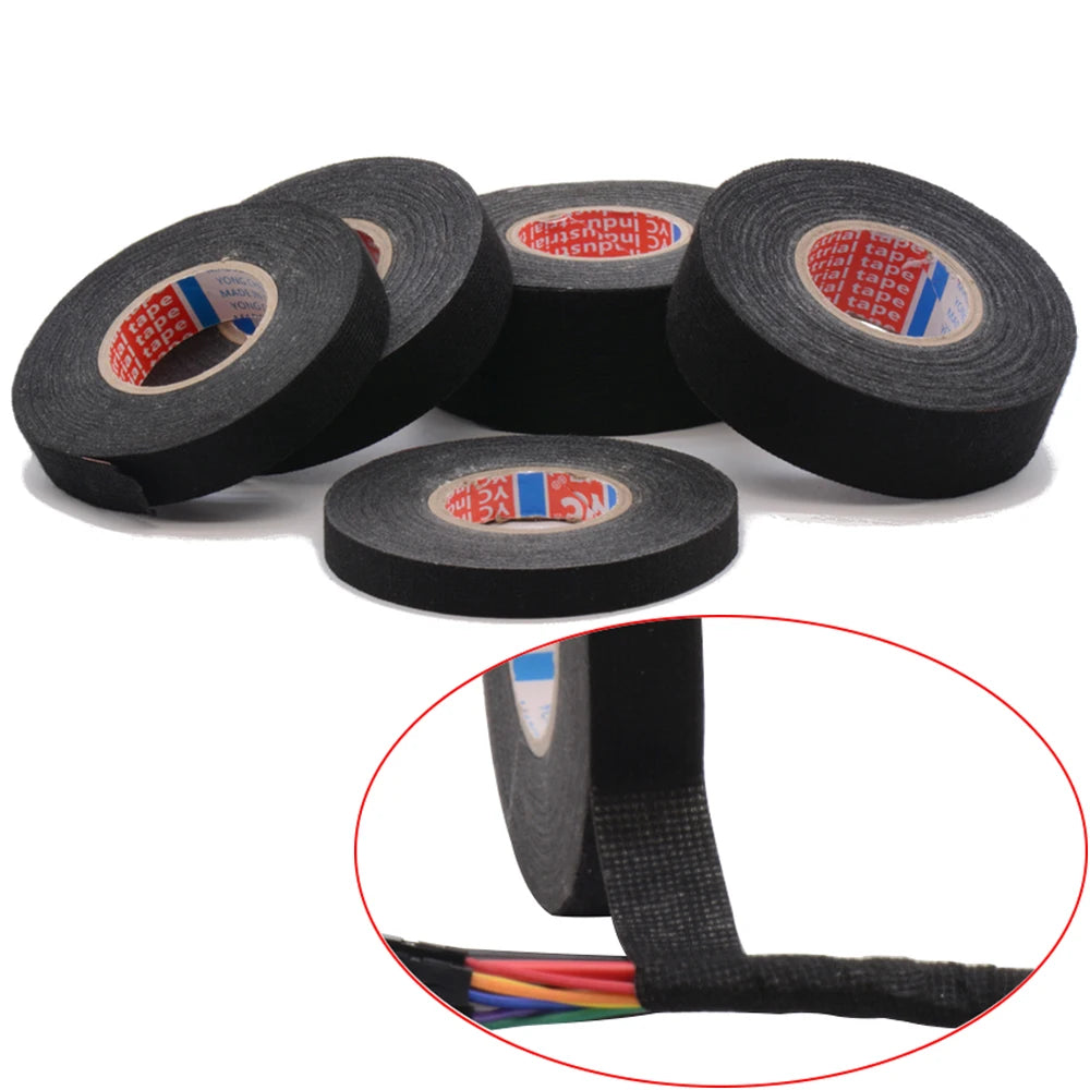 Heat-Resistant Flame Retardant Car Wiring Harness Tape 15/25m Wiring Harness Tape Richie's