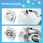 Dymo LetraTag Compatible Label Tapes 91331 for Phomemo P12 5-Pack Label Maker Tape Richie's